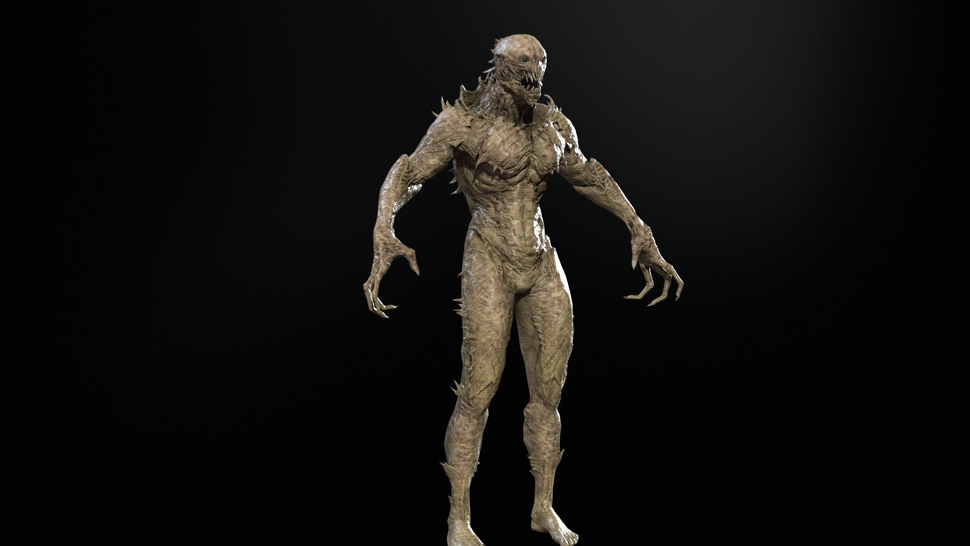 MutantR1 Low-poly 3D model_8