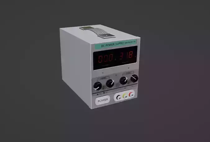 Dc power supply 3D model