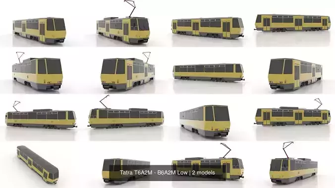 Tatra T6A2M - B6A2M Low