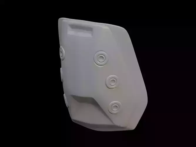 Marine Light Trooper knee pad 3d print file