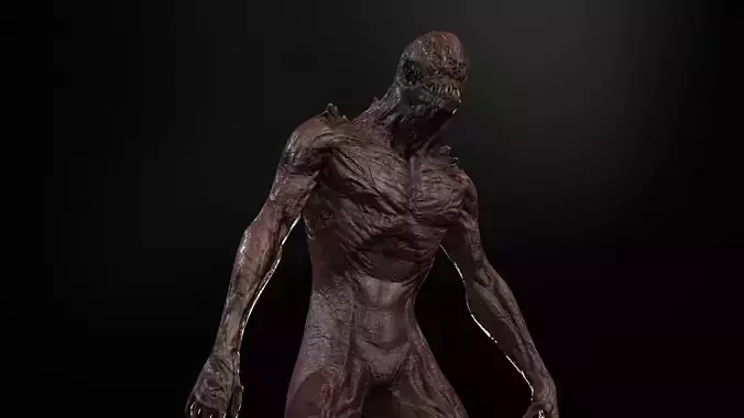 MutantZ7 Low-poly 3D model