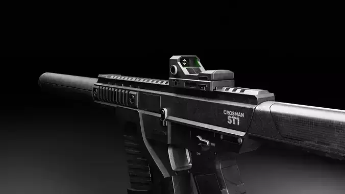 Machine gun 3D Model