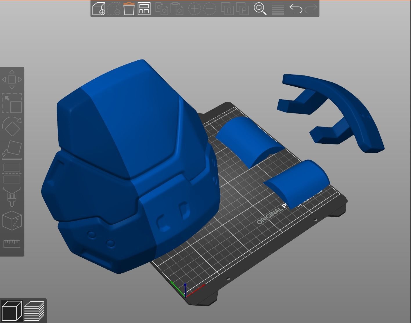 Marine Guard shoulder pad 3d print file 3D print model_4