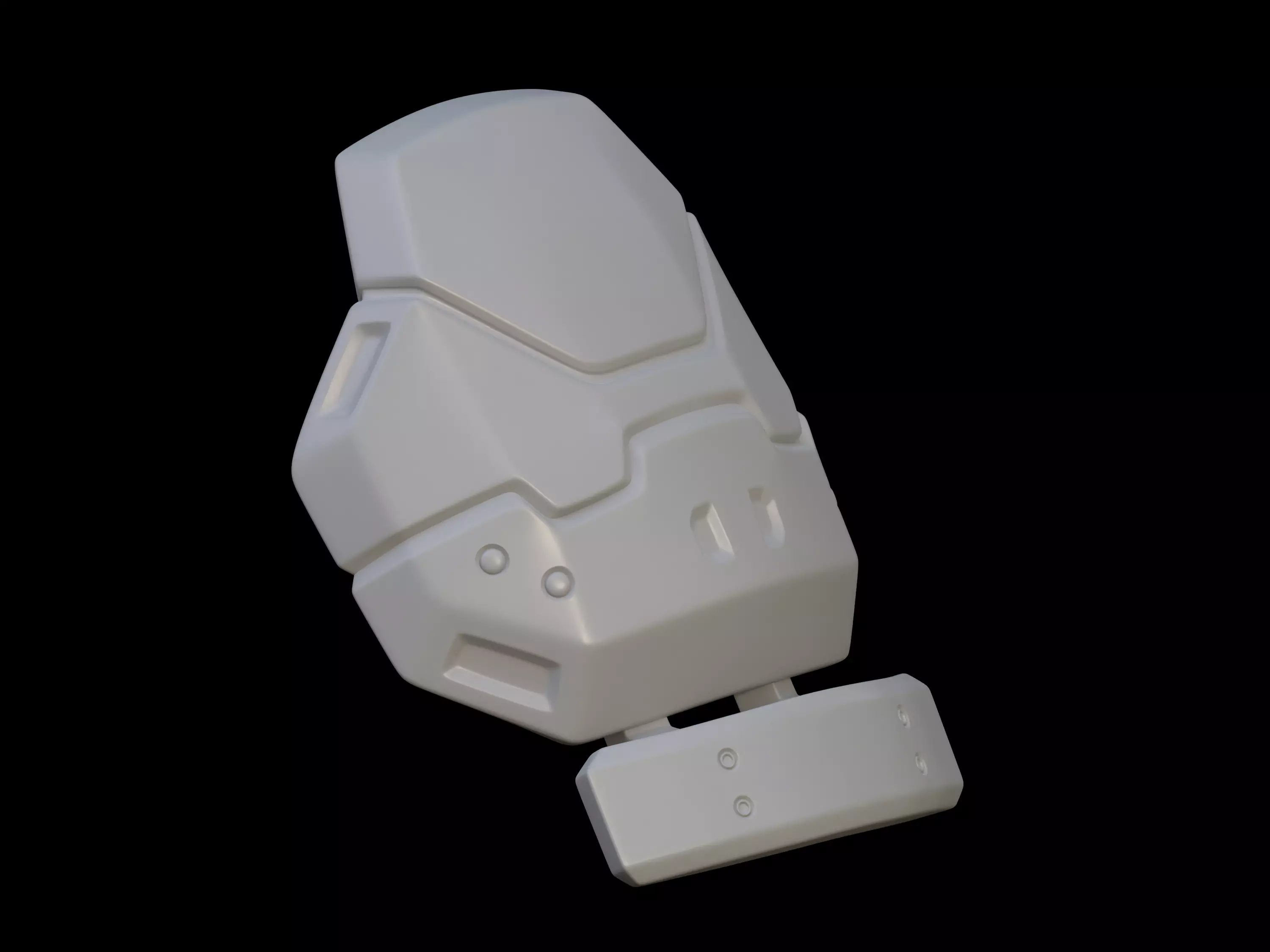 Marine Guard shoulder pad 3d print file 3D print model_0