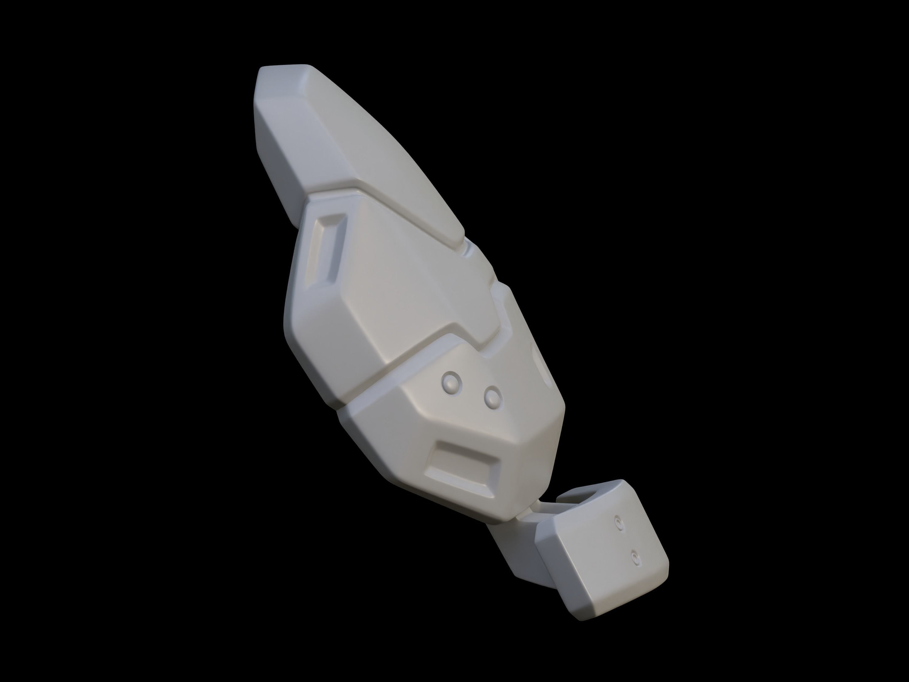 Marine Guard shoulder pad 3d print file 3D print model_1