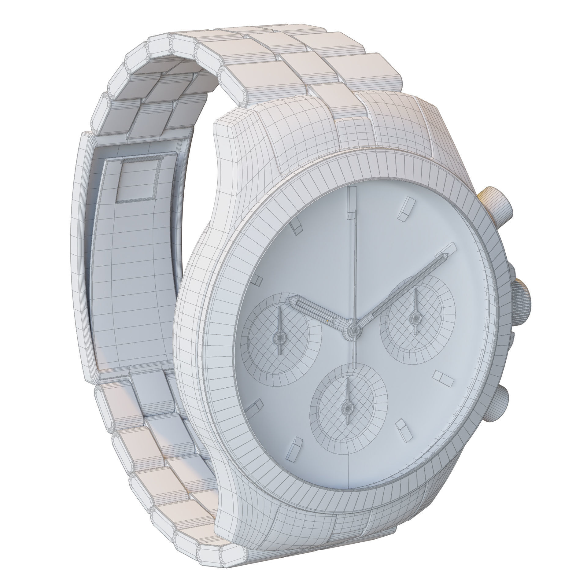 Watch Model 3D 3D model_1