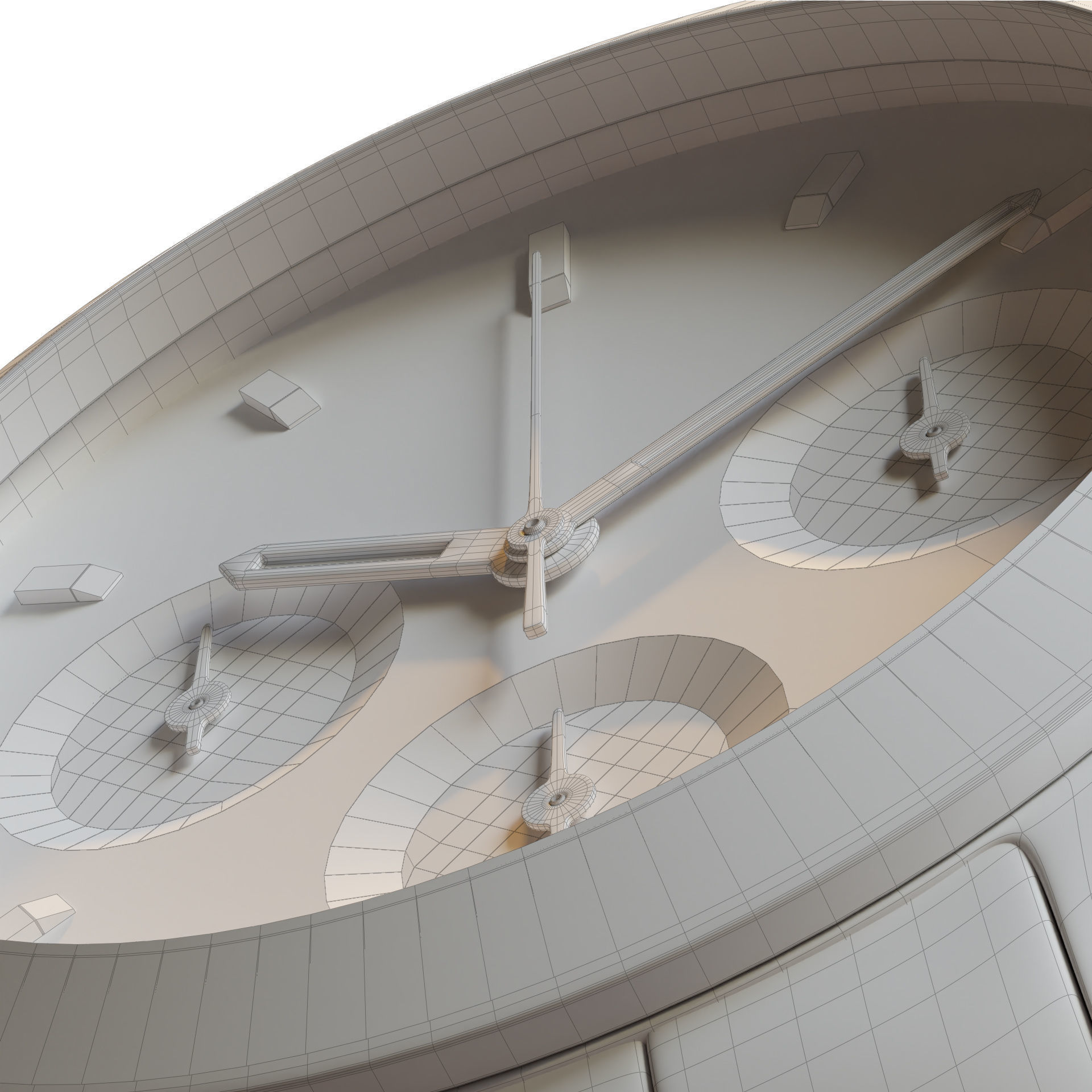 Watch Model 3D 3D model_3