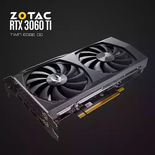 Graphics Card - GPU 3D model