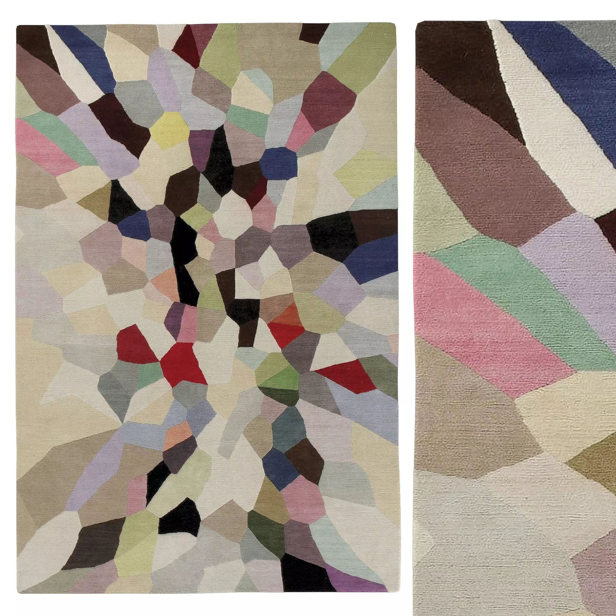 Palette Rug 3D model_0