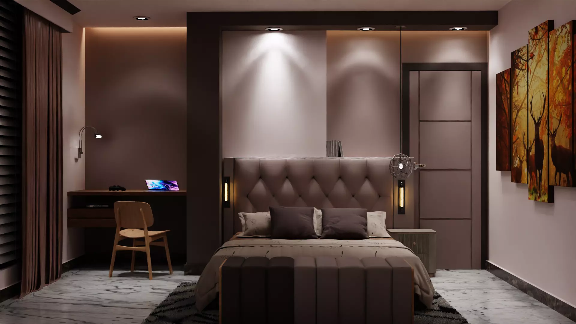 Room interior 3D model_0