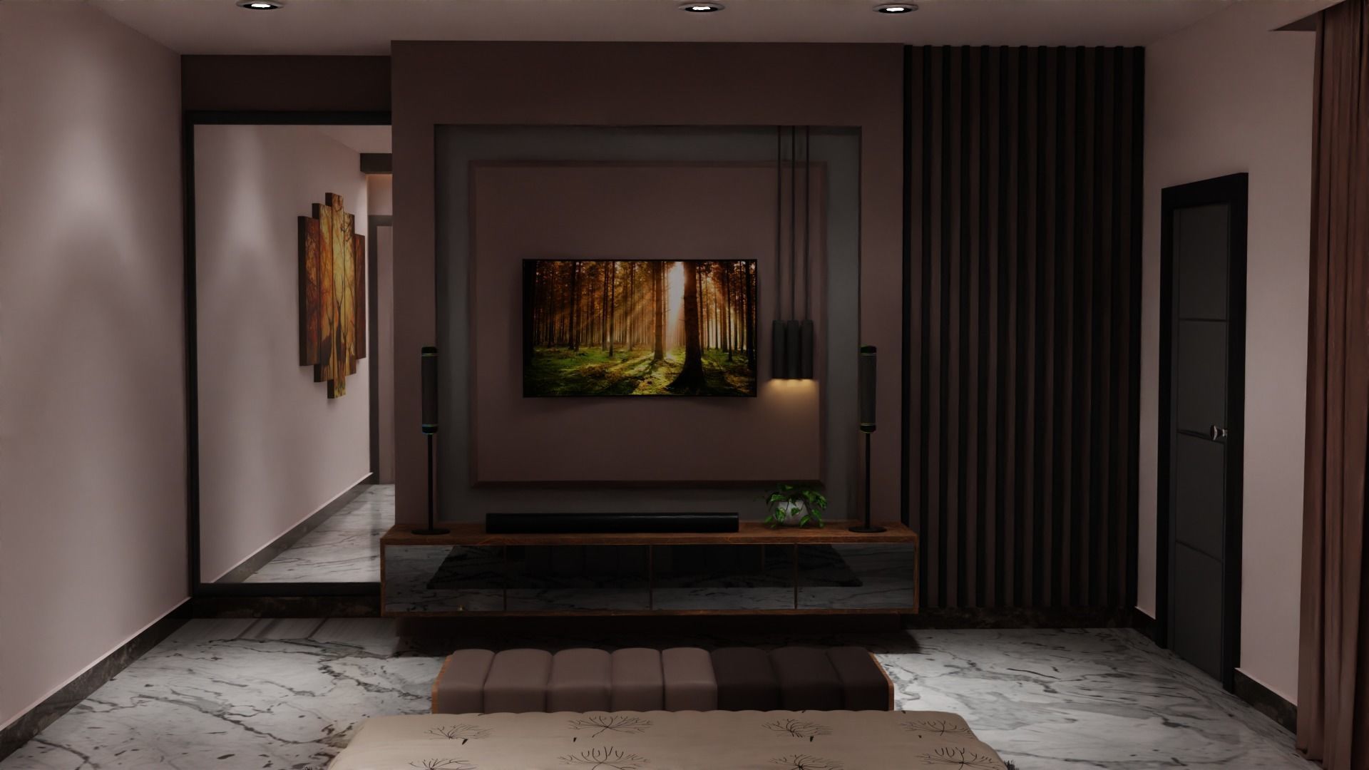 Room interior 3D model_2