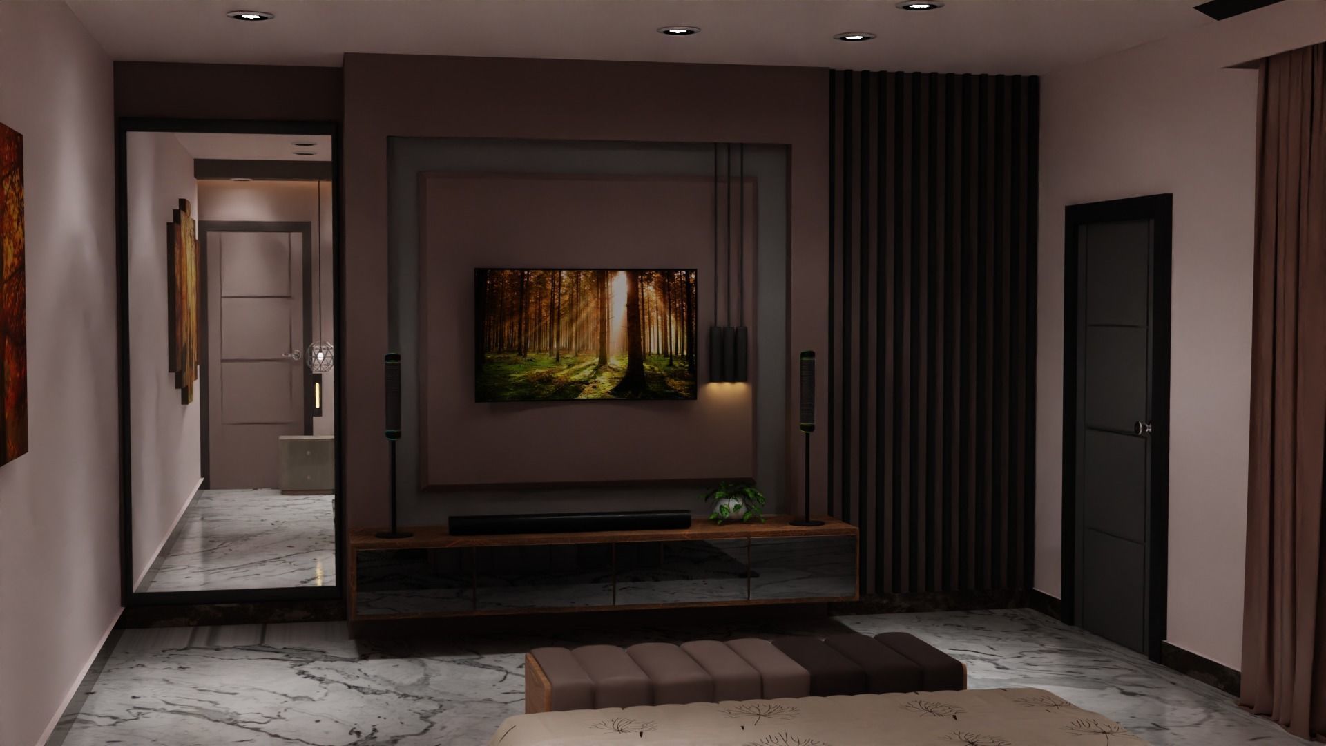 Room interior 3D model_3