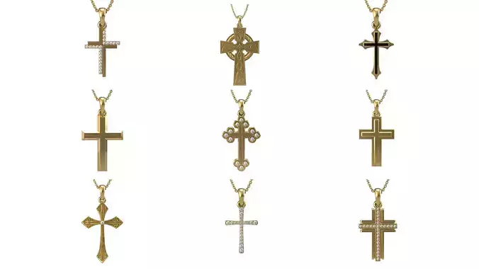 Cross Pendant Collection 2 
