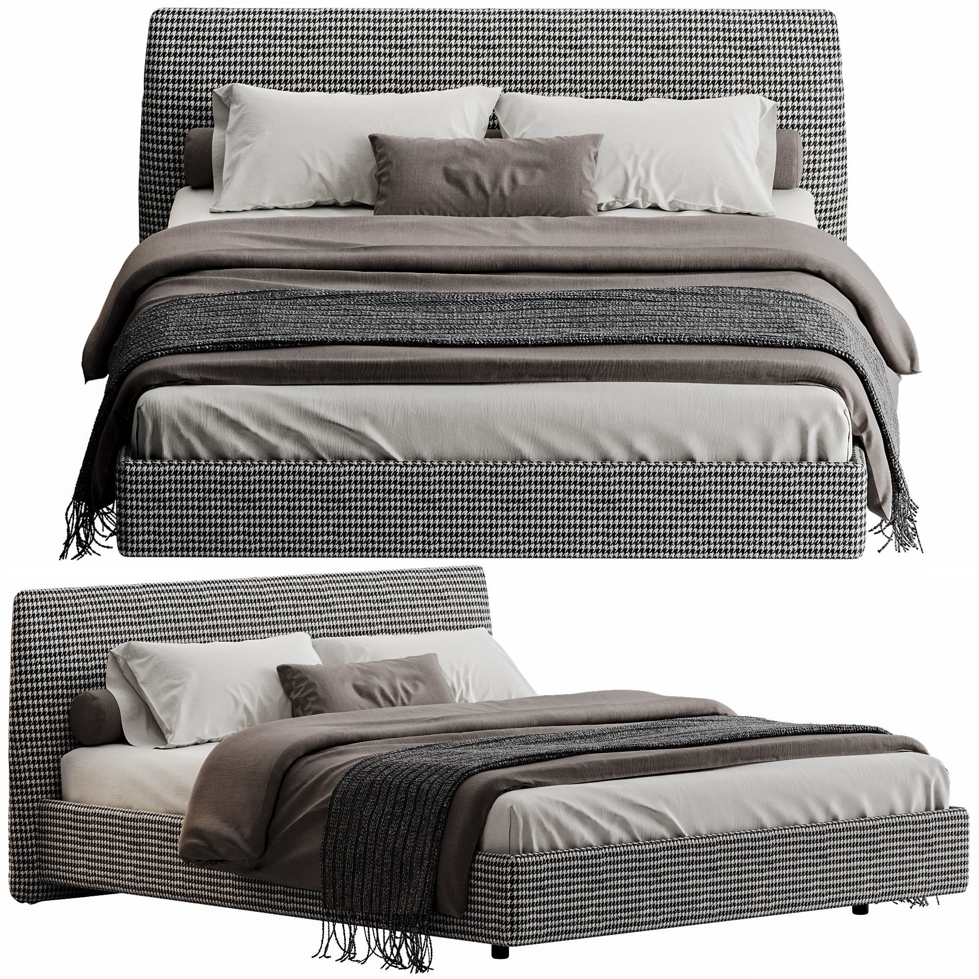 Deford Bed 3D model_1