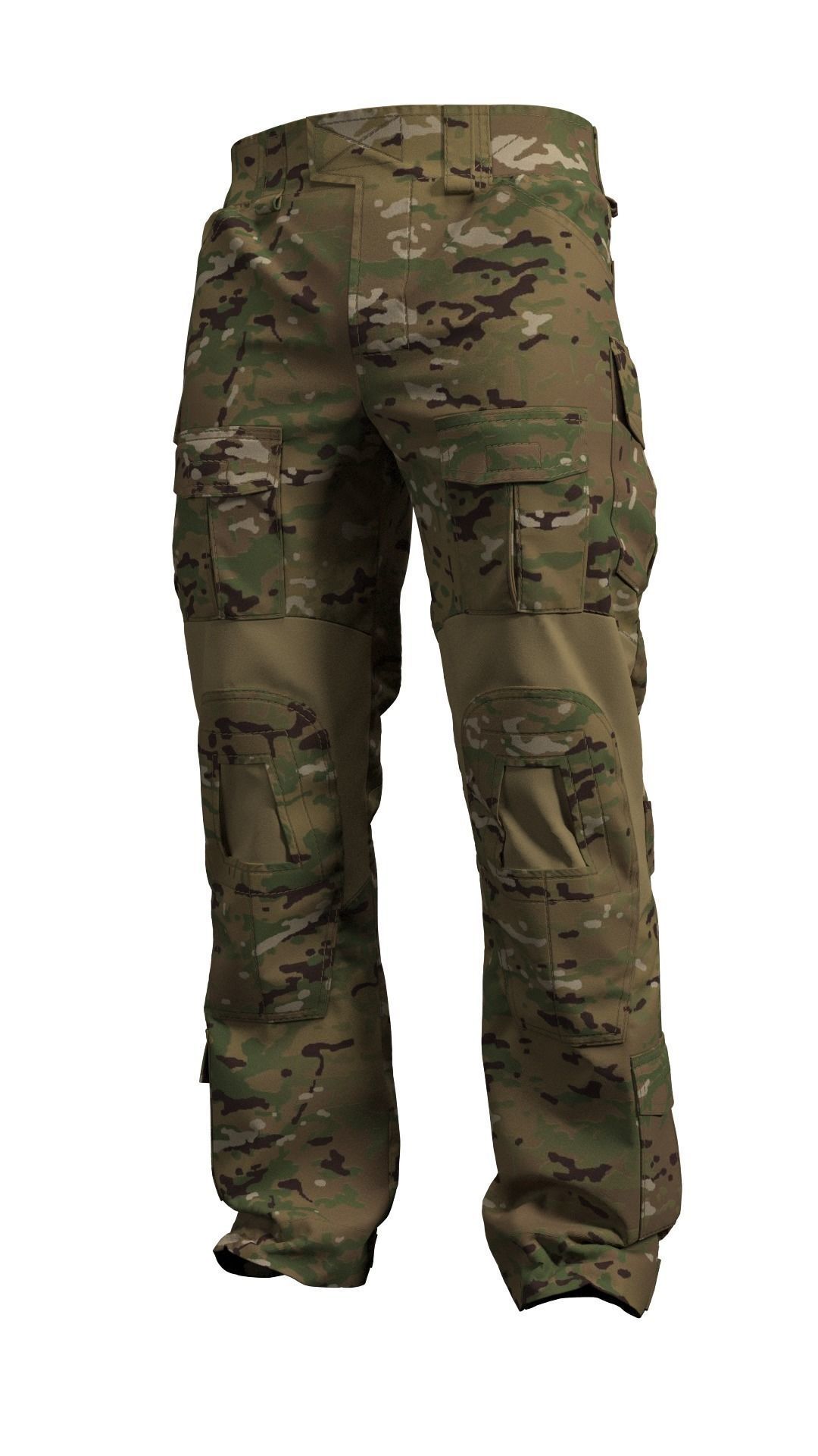 Crye Precision Gen 2 Combat Pants - Marvelous Designer 3D model