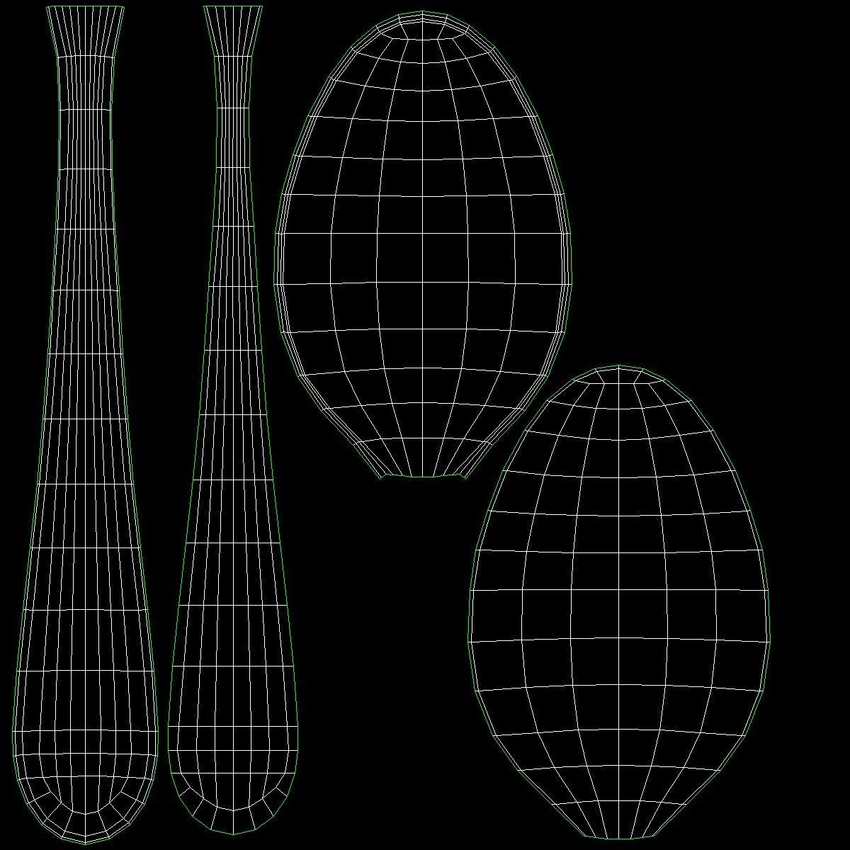 Table Dinner Spoon Generic Cutlery 3D model_16