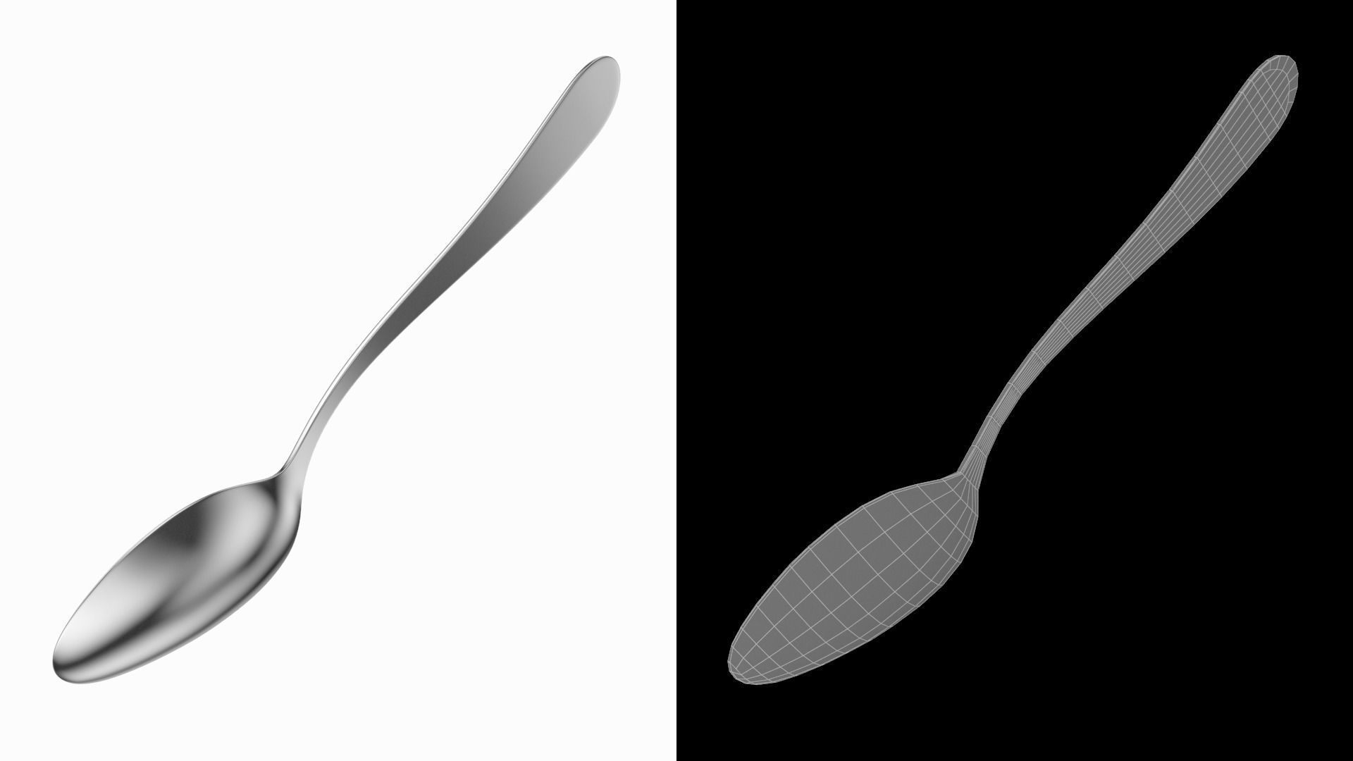 Table Dinner Spoon Generic Cutlery 3D model_11