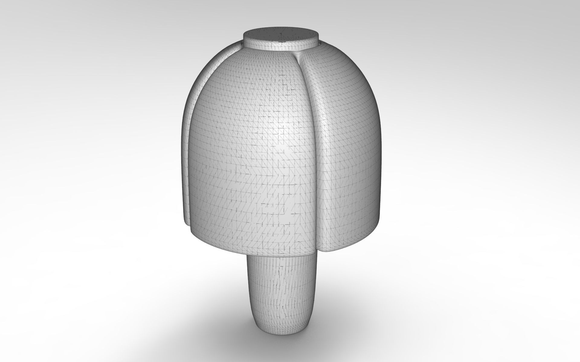 Sindua Table Lamp Low-poly 3D model_5