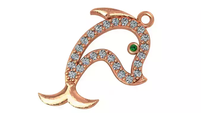 Fish Necklace Pendant Charms