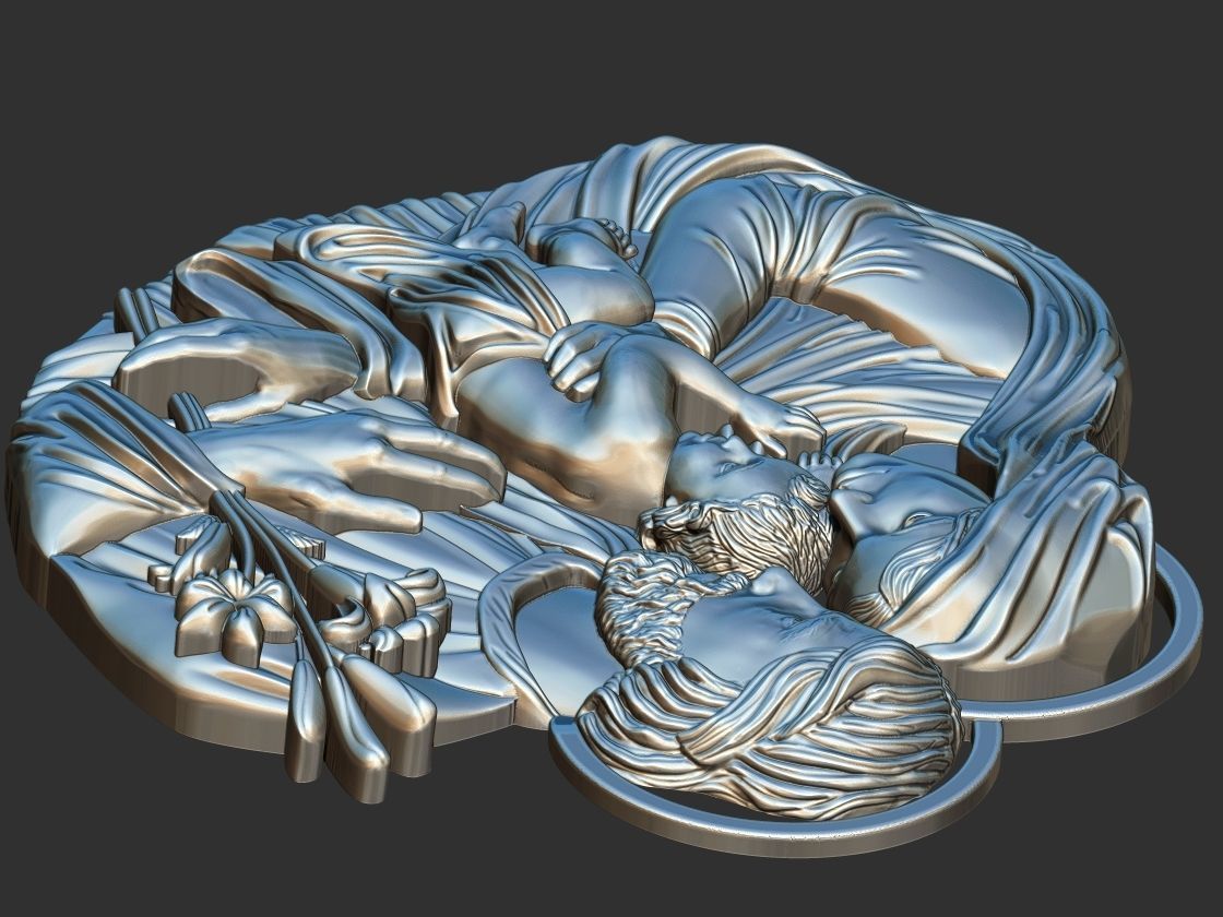 Jesus Family  3D print model_13