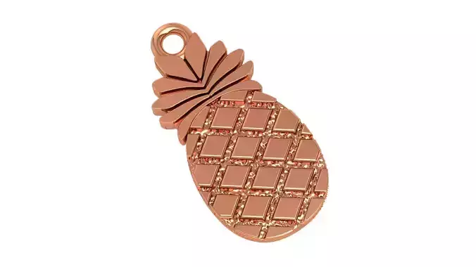 Pineapple Necklace Charm Pendant