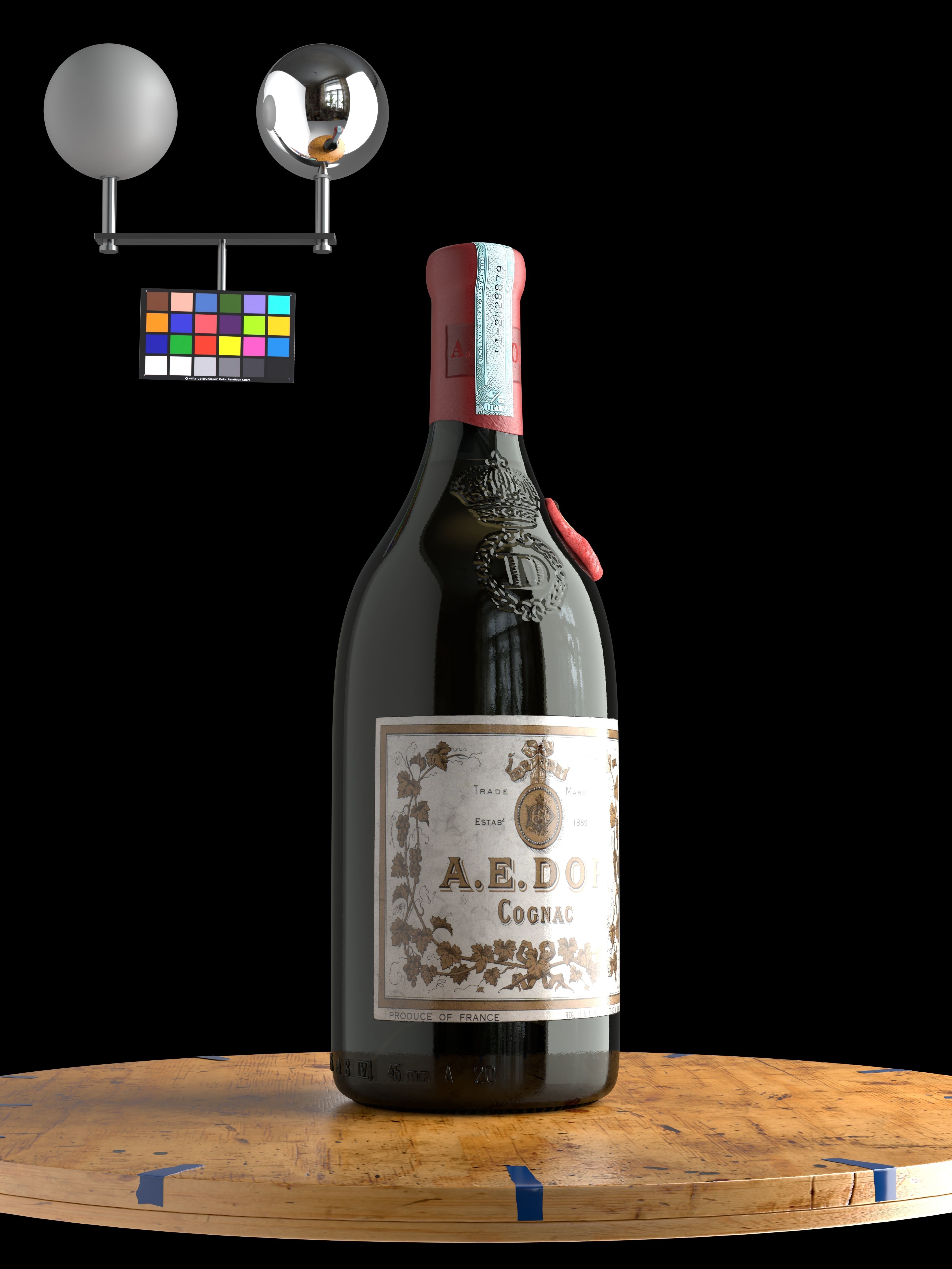 Champagne Bottles Pack - Hero Assets - Realistic 3D model_2