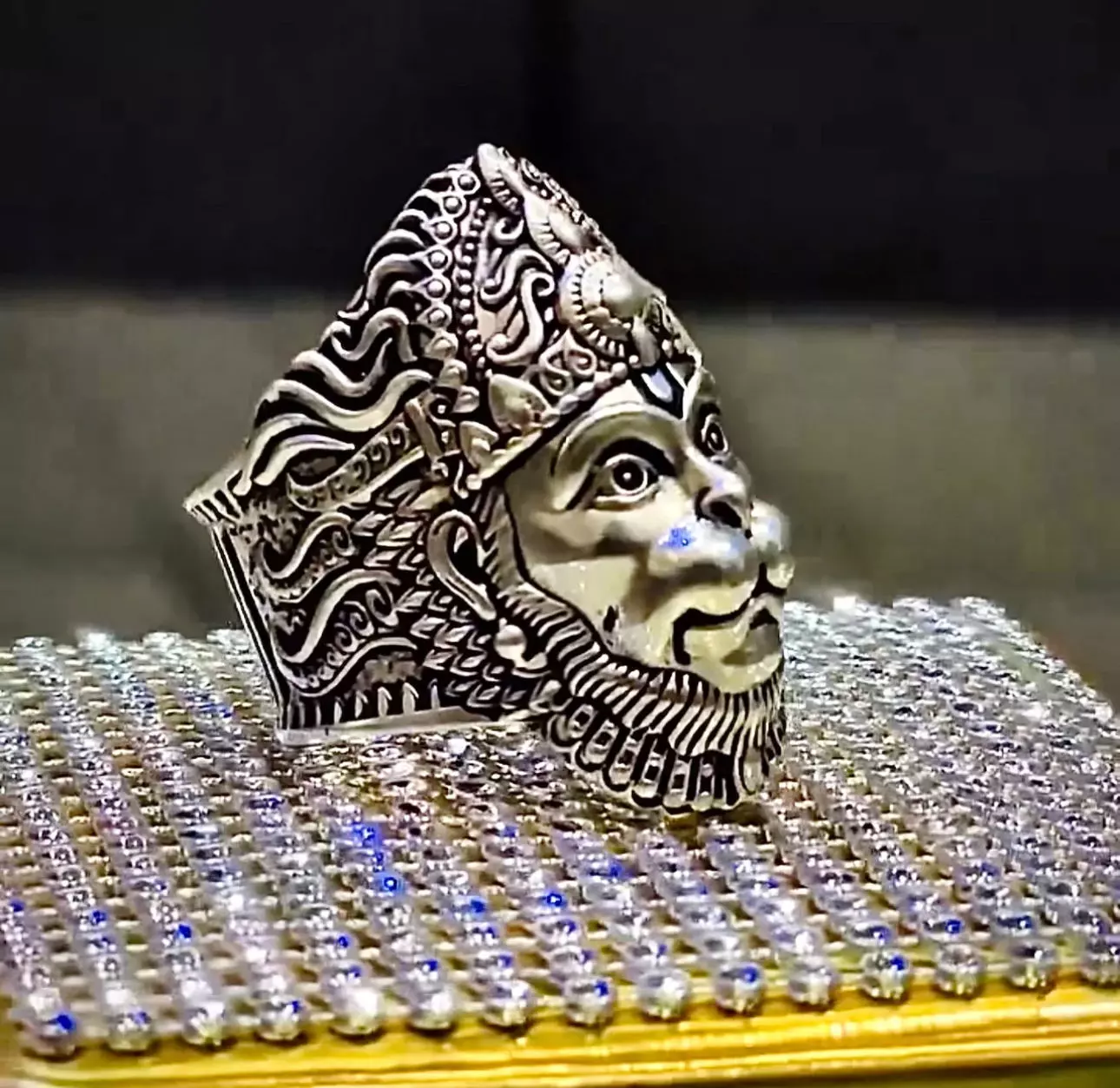 Hanuman ring 3D print model