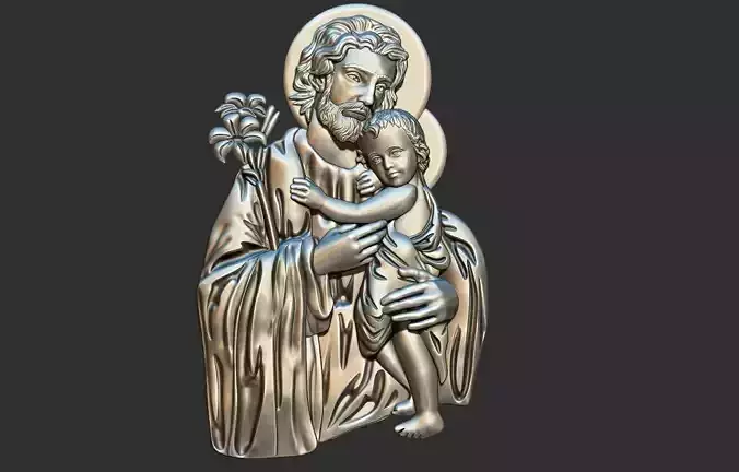 Saint Joseph - Sao Jose 3D print model