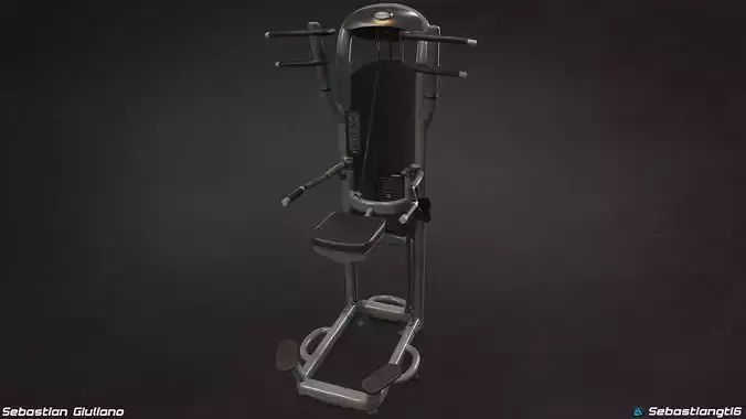 Gym Machine - Matrix Dip-Chin Assist Machine