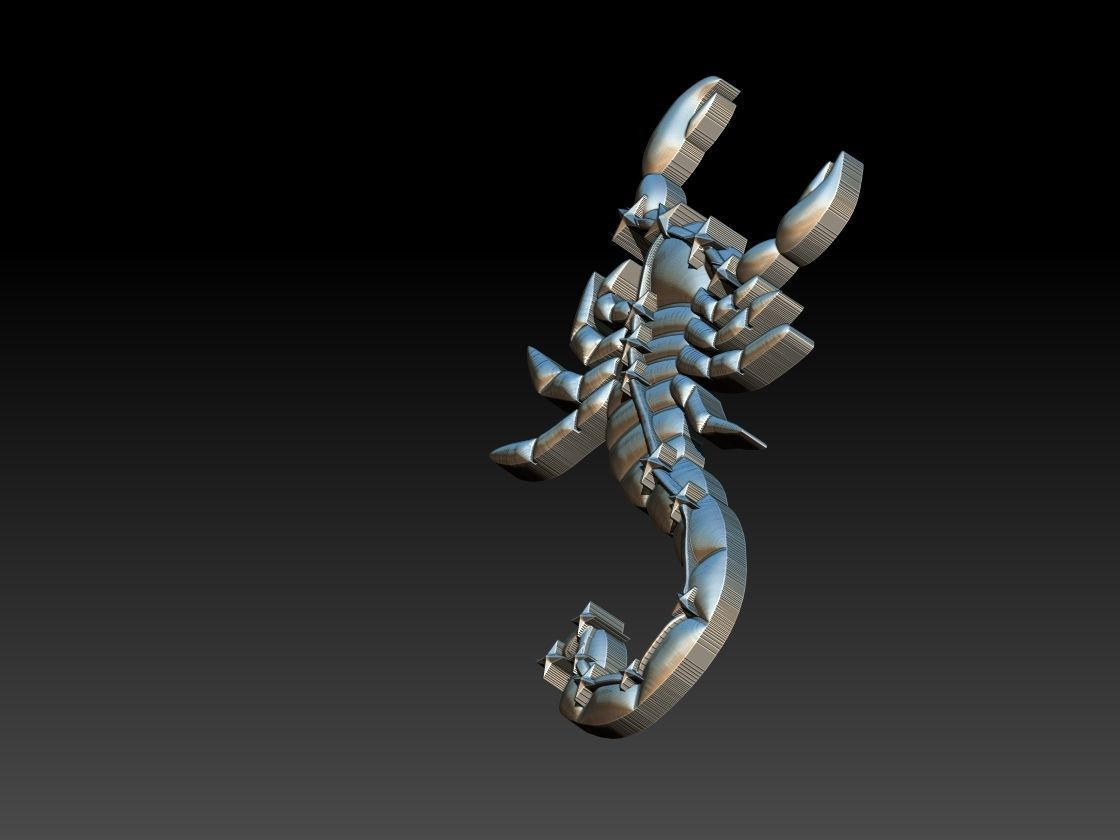 scorpio constellation - escorpiao 3D print model_11