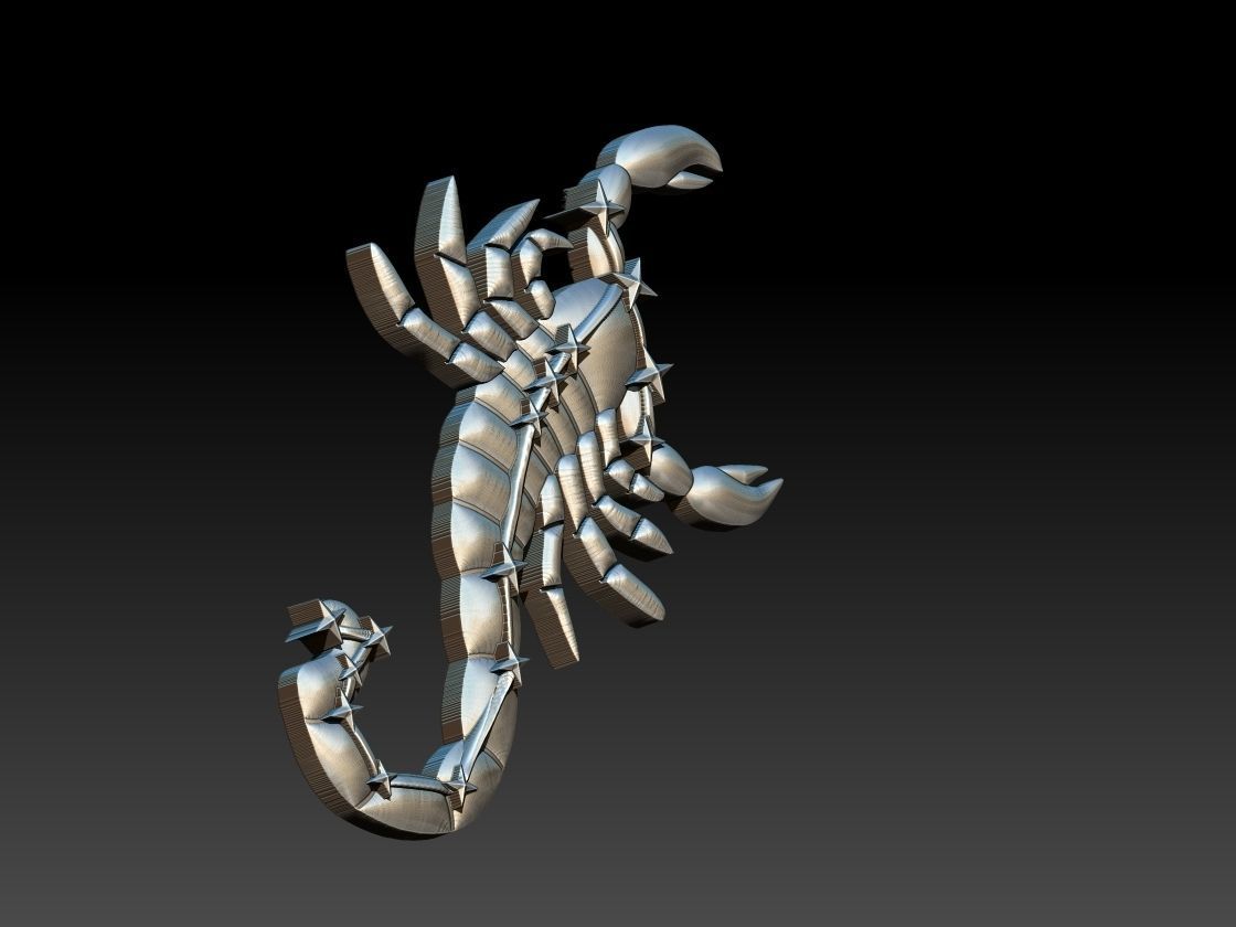 scorpio constellation - escorpiao 3D print model_1