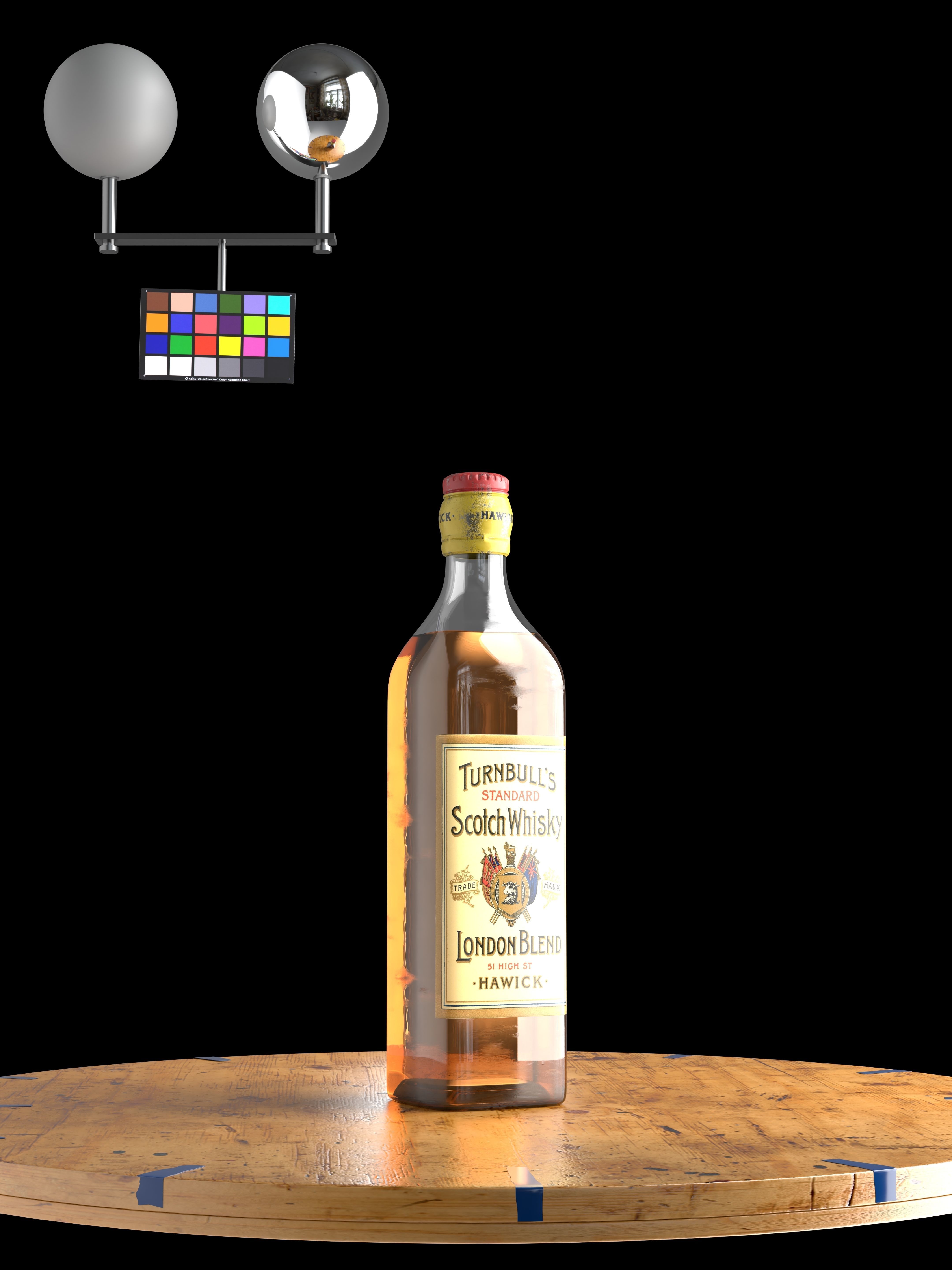 Scotch Bottles Pack - Hero Assets - Realistic 3D model_8