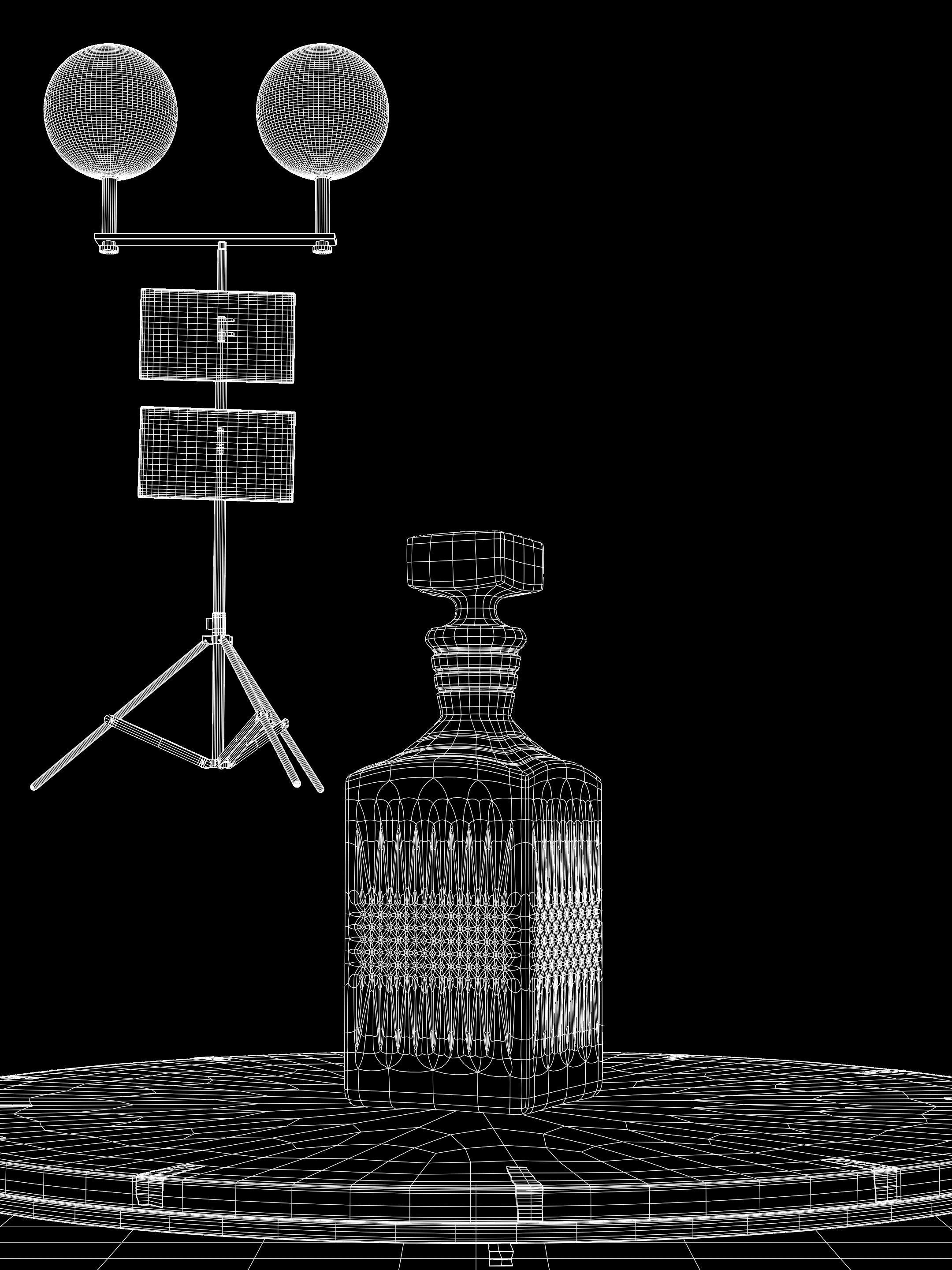 Scotch Bottles Pack - Hero Assets - Realistic 3D model_4