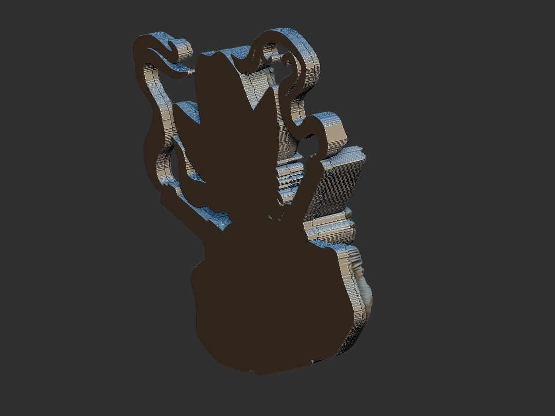 Skull Sheriff  3D print model_4