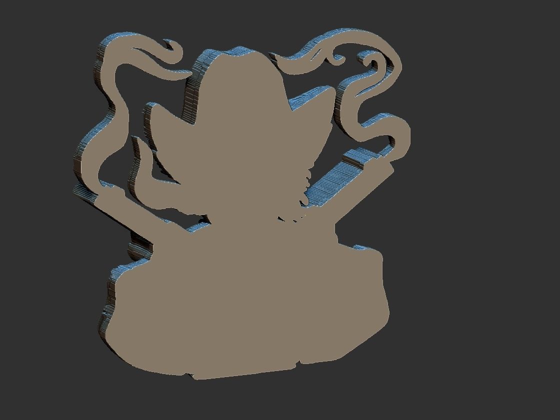 Skull Sheriff  3D print model_6