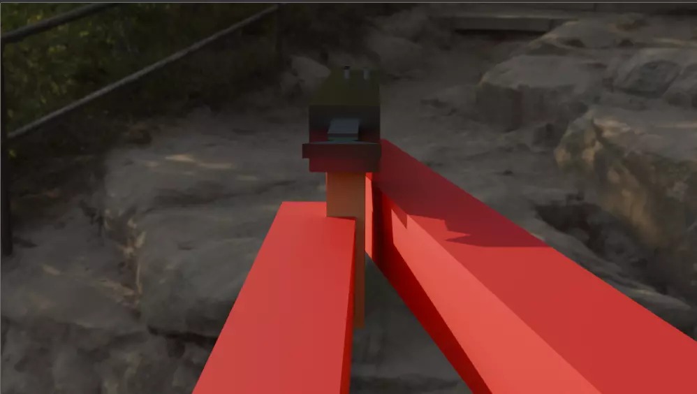 ultra low-poly fps gun kit Free low-poly 3D model