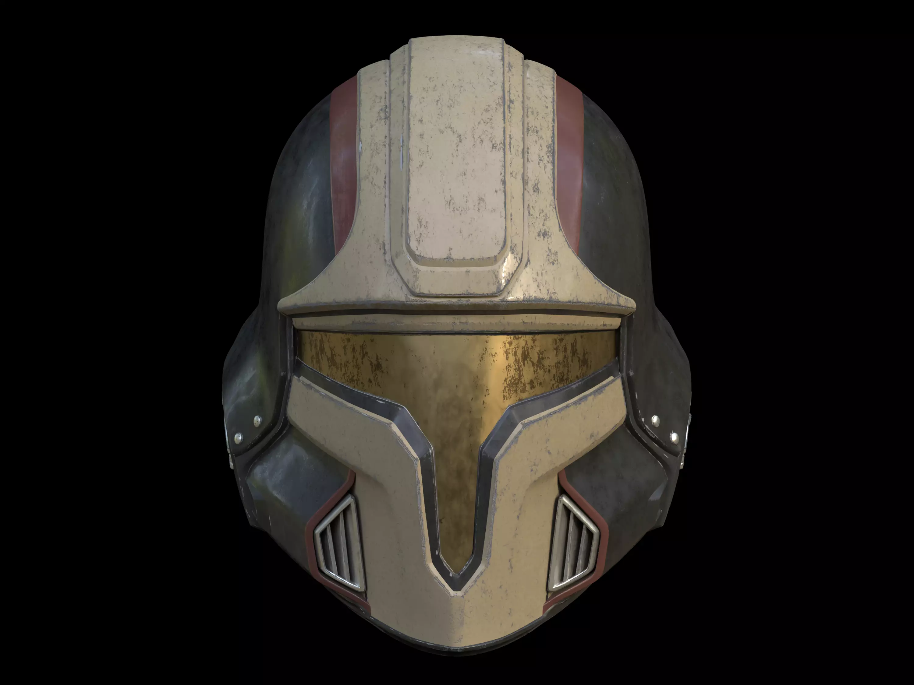 Helldiver Champion Helmet 3d print file 3D print model_0
