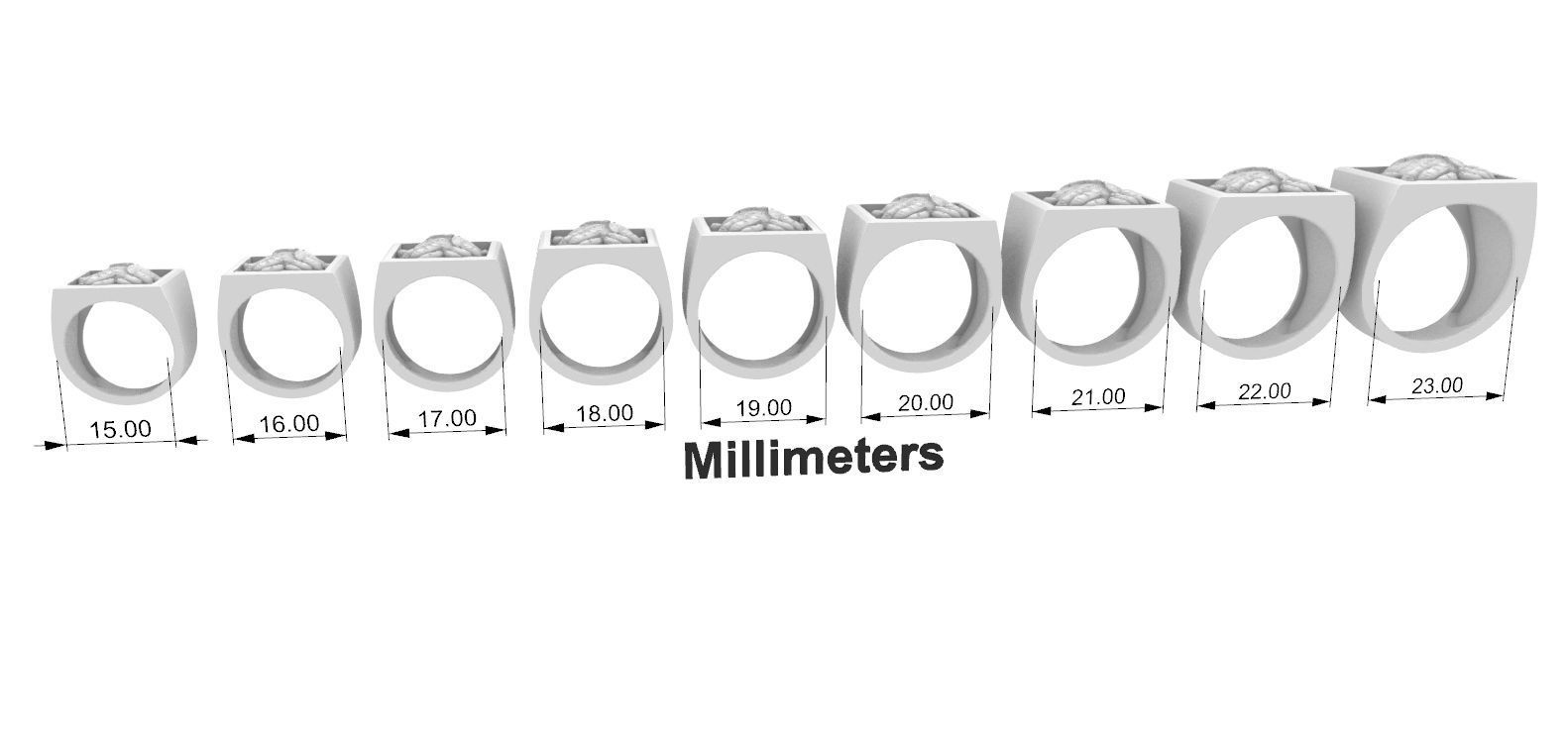 Hands Holding the World Ring 3D print model_5