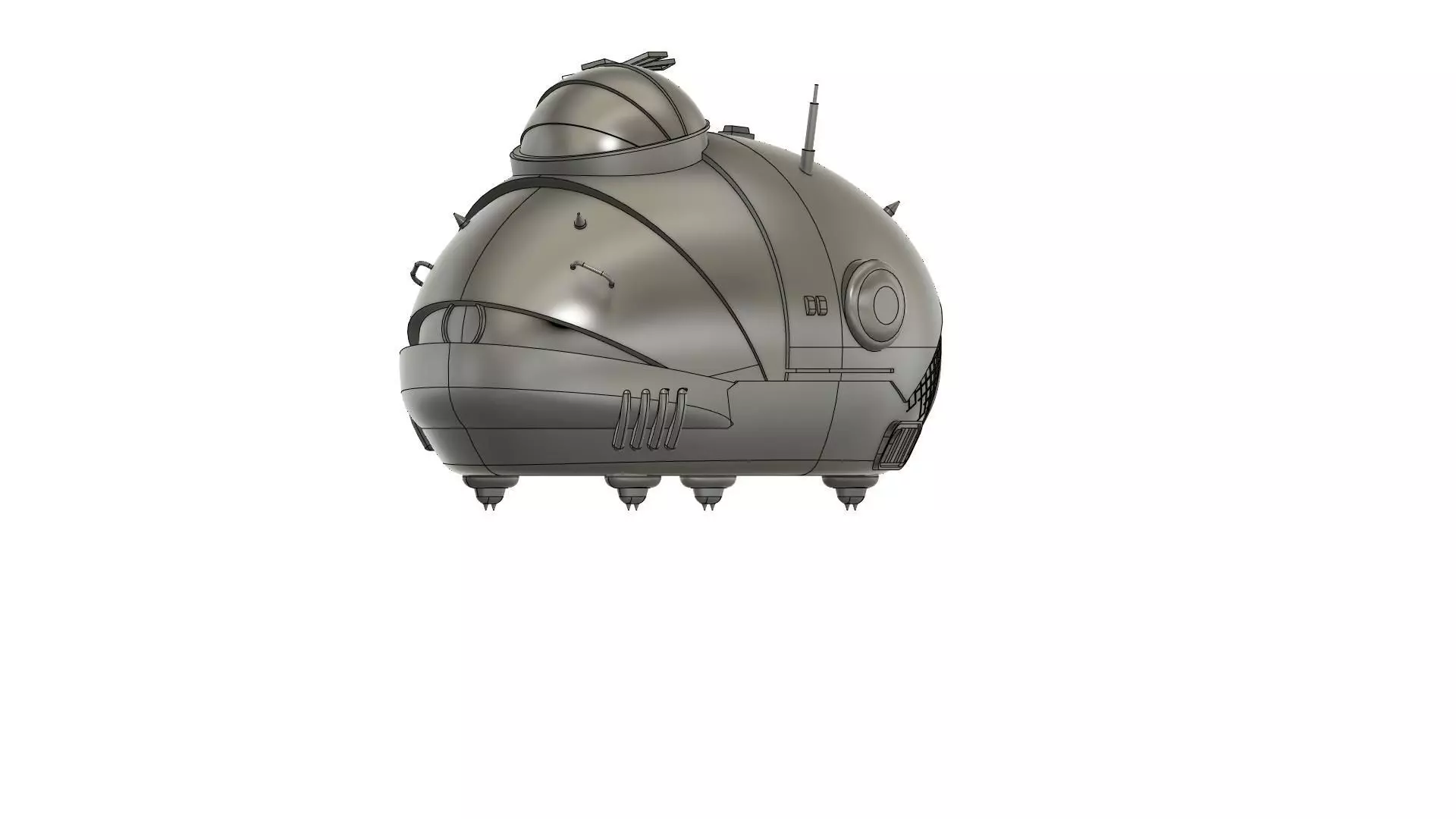 star wars ahsoka noti speeder 3D print model_0