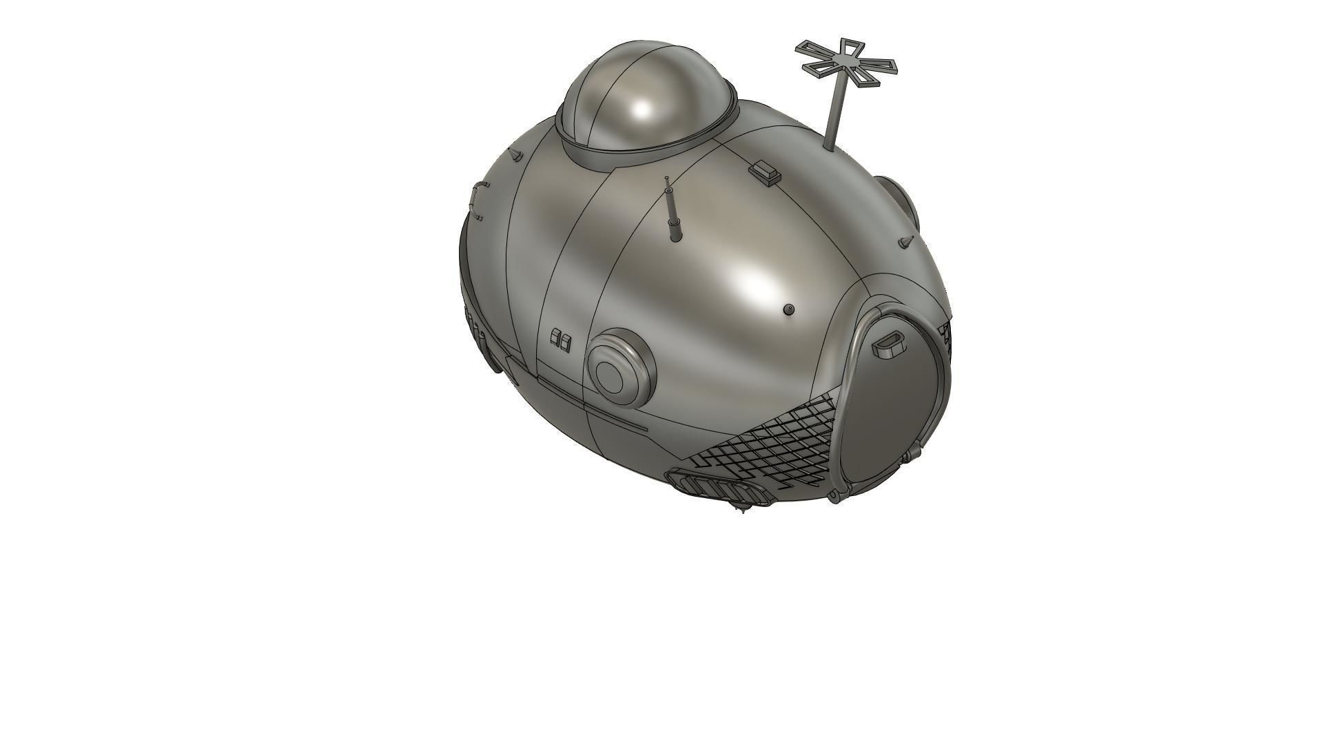 star wars ahsoka noti speeder 3D print model_5