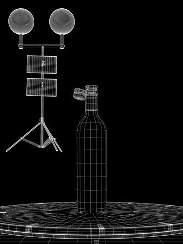 Wine Bottles Pack - Hero Assets - Realistic 3D model 5