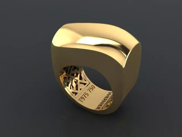 1  plain fusion RING 3D print model_0