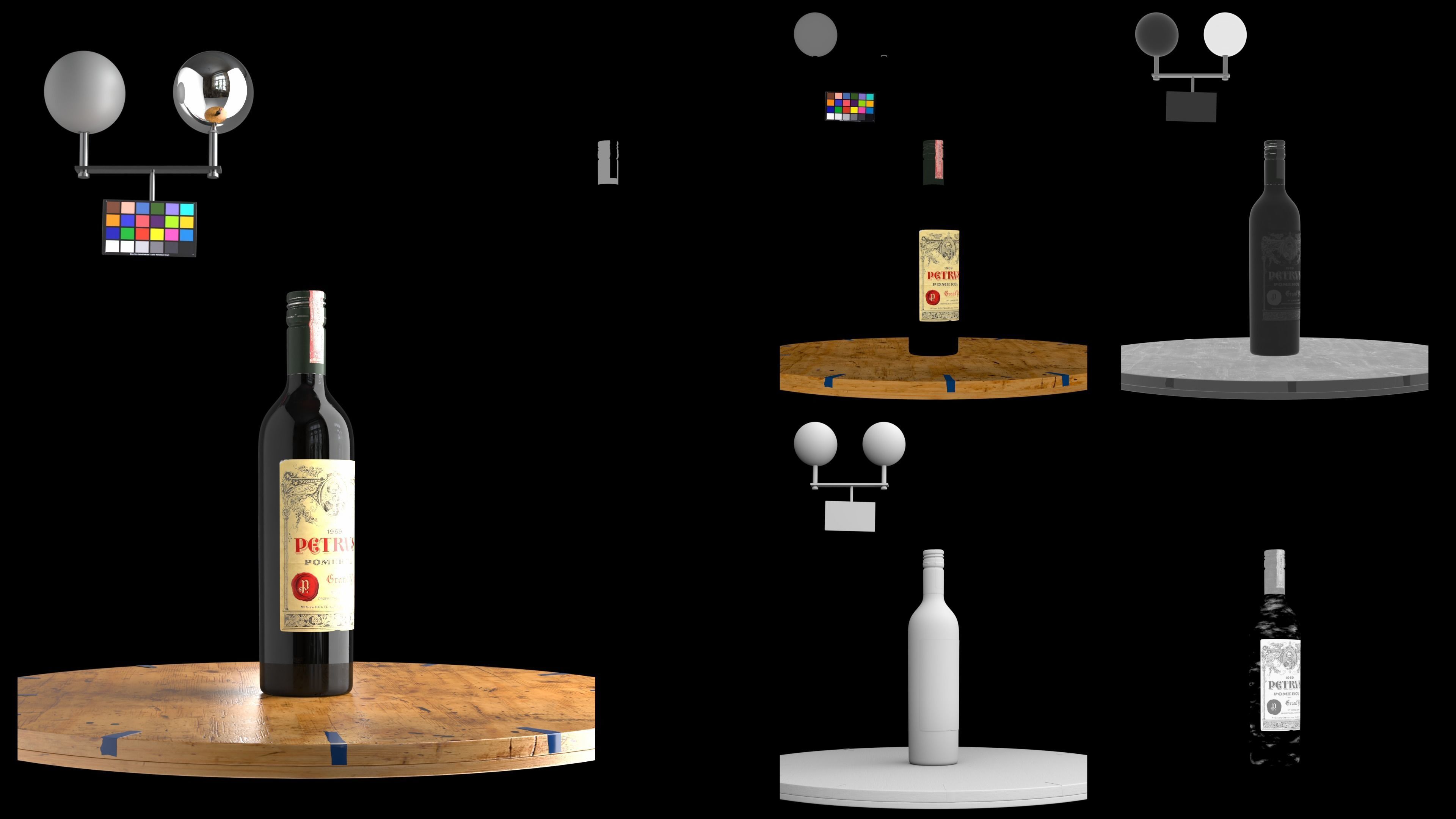 Ultimate Alcohol Bottles Pack - Hero Assets - Realistic  3D Model Collection_13