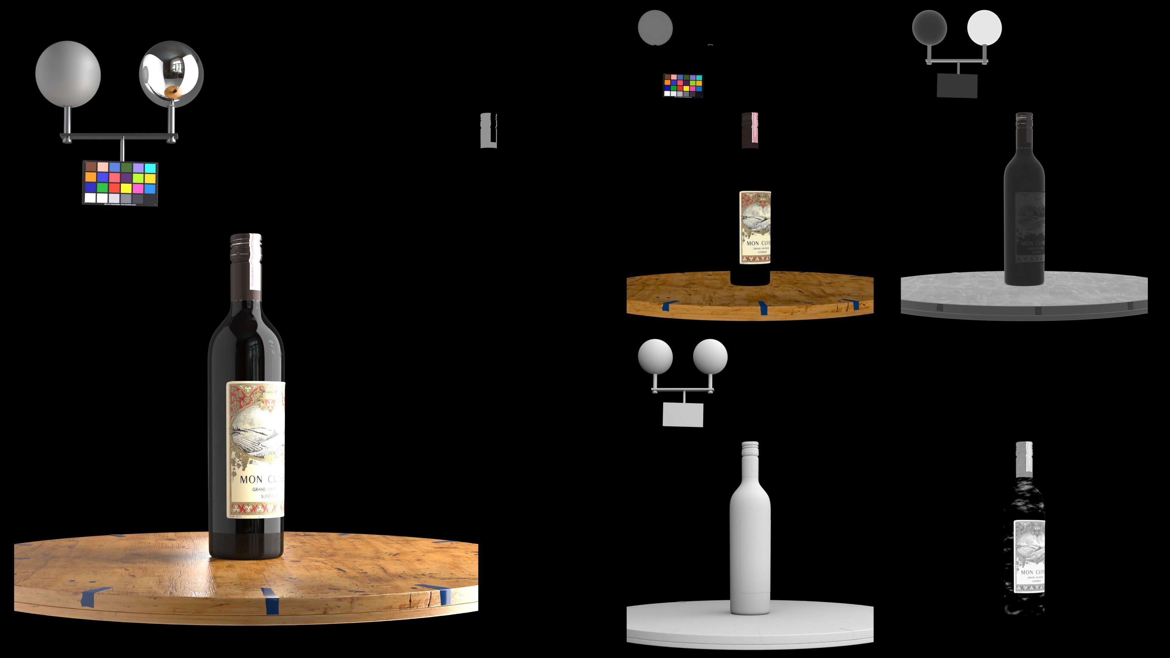Ultimate Alcohol Bottles Pack - Hero Assets - Realistic  3D Model Collection_10