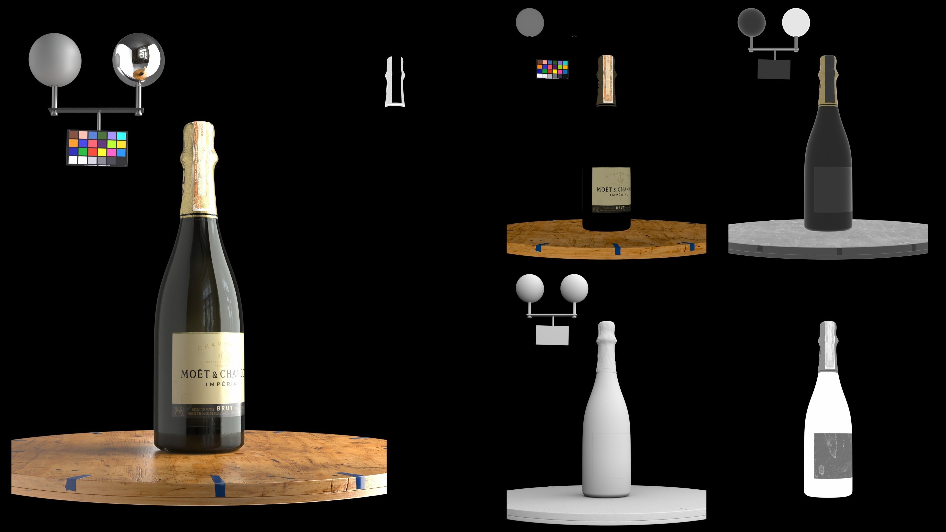 Ultimate Alcohol Bottles Pack - Hero Assets - Realistic  3D Model Collection_16