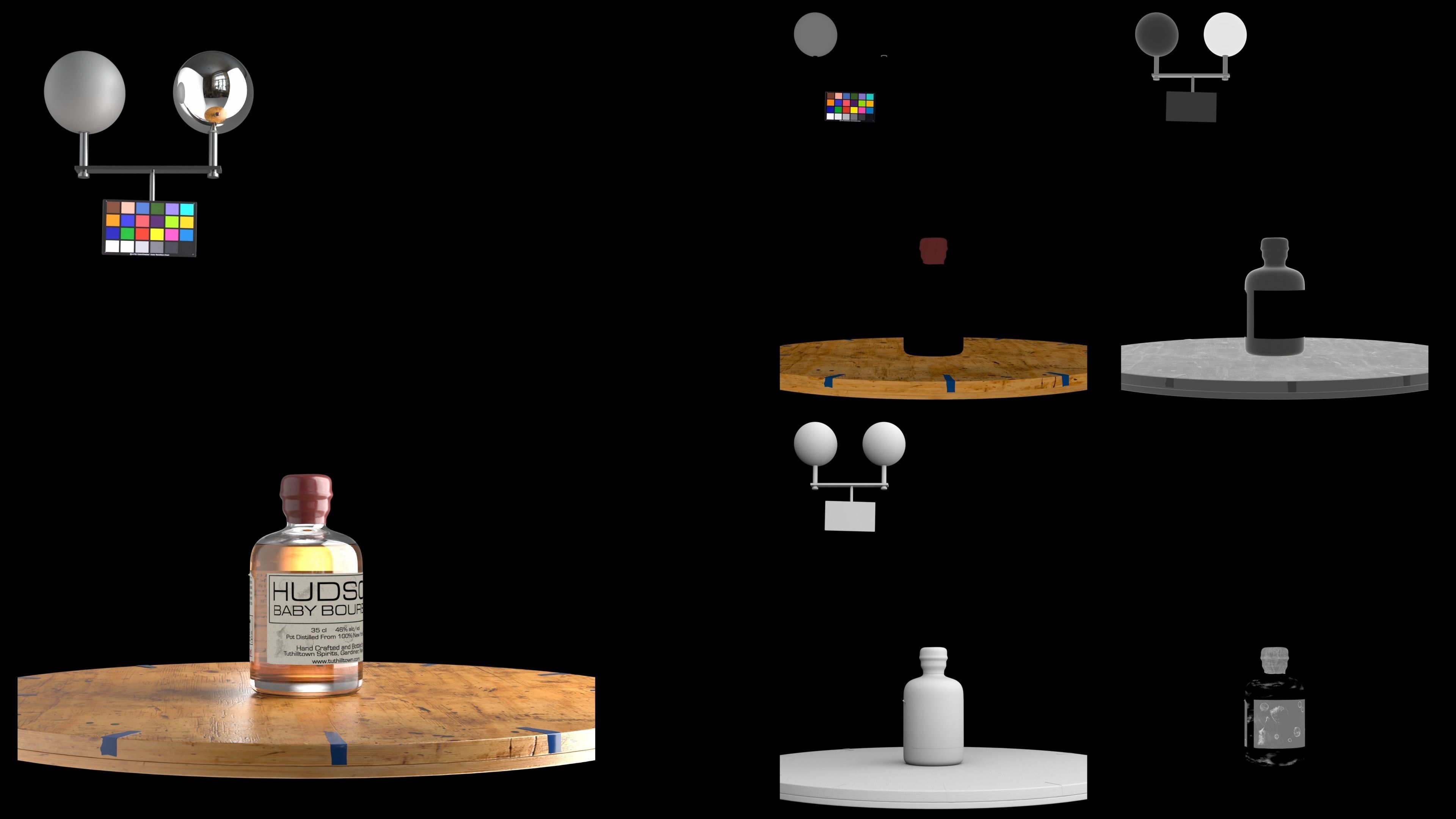 Ultimate Alcohol Bottles Pack - Hero Assets - Realistic  3D Model Collection_2