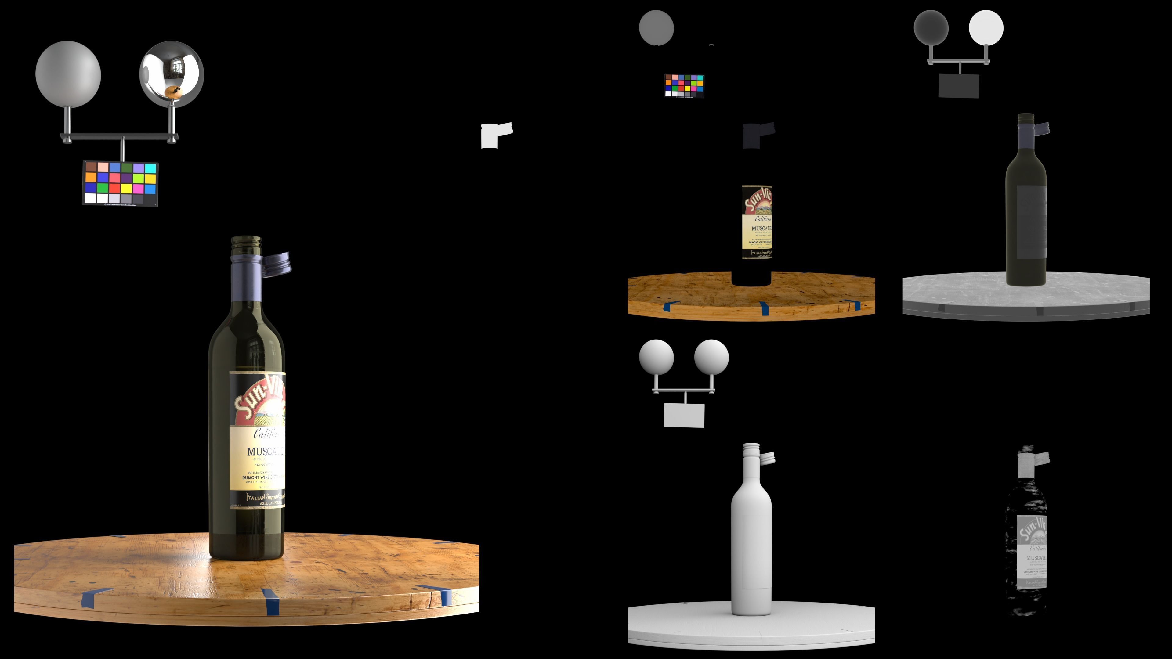 Ultimate Alcohol Bottles Pack - Hero Assets - Realistic  3D Model Collection_33