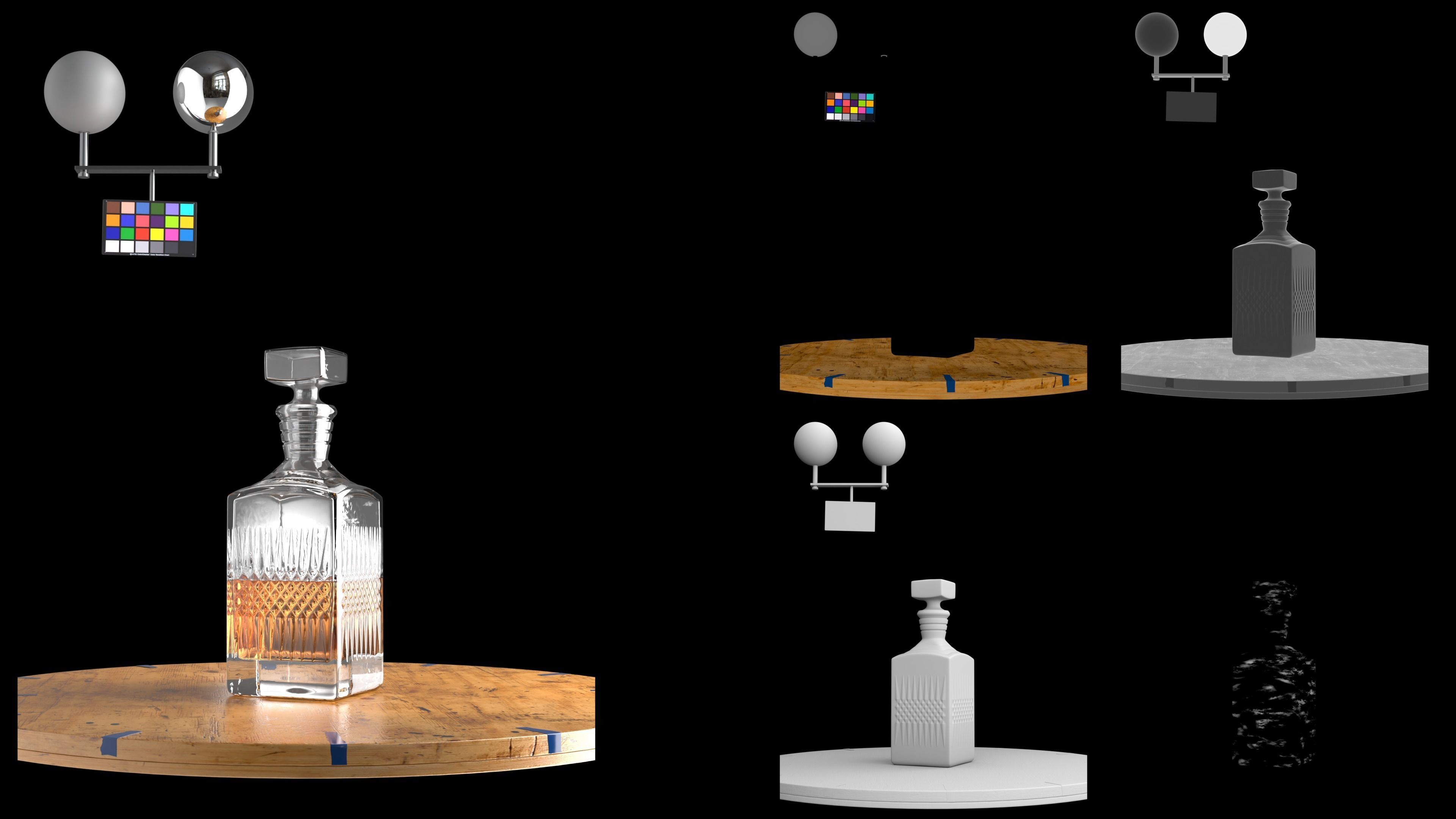 Ultimate Alcohol Bottles Pack - Hero Assets - Realistic  3D Model Collection_29