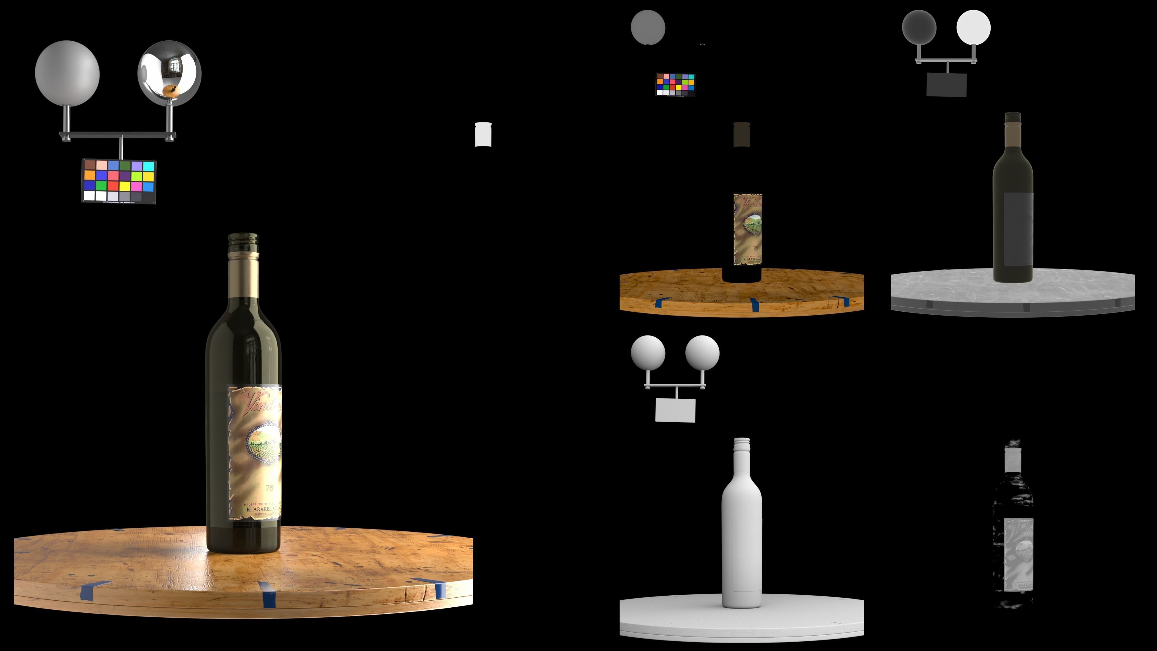 Ultimate Alcohol Bottles Pack - Hero Assets - Realistic  3D Model Collection_25