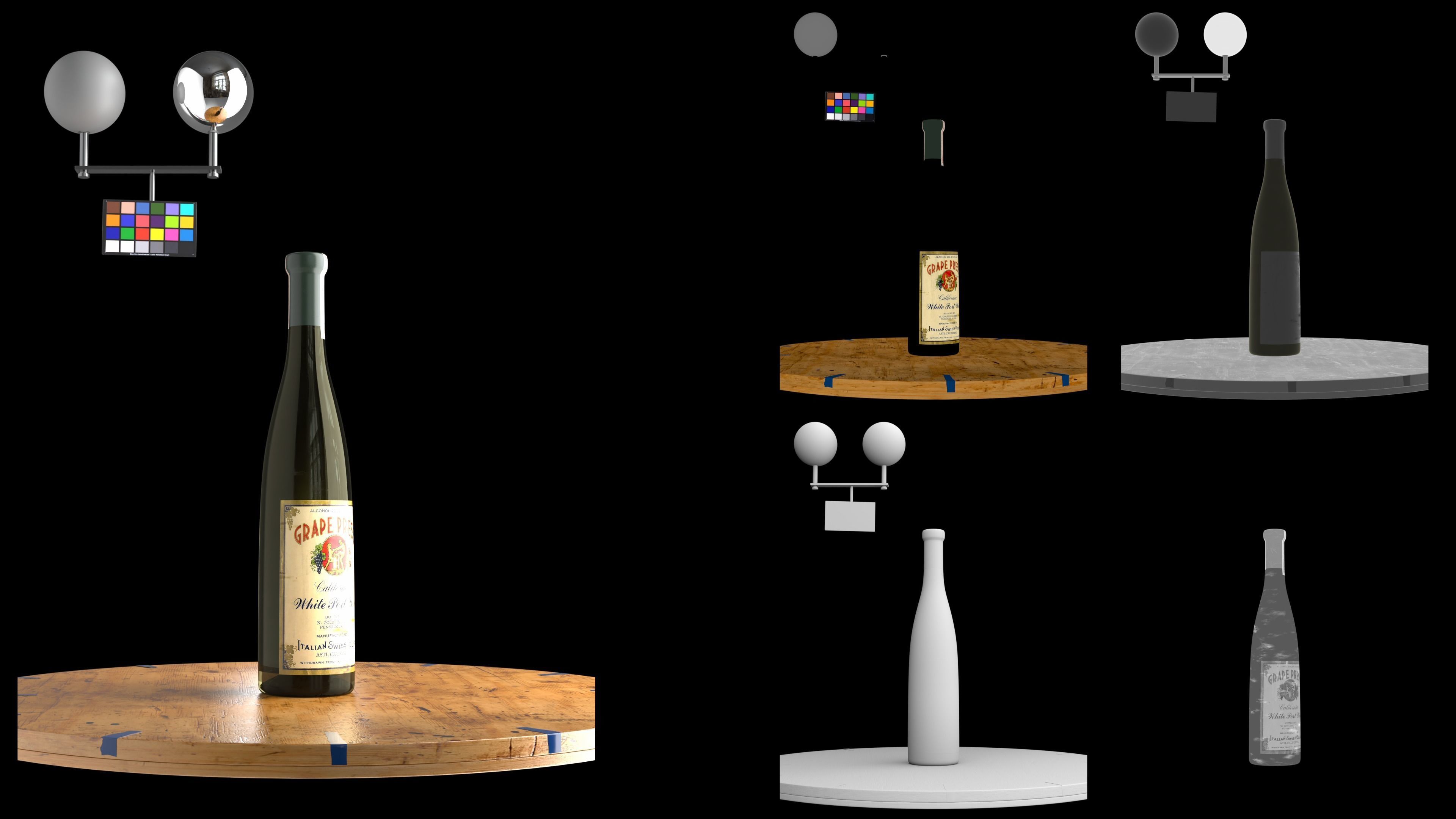 Ultimate Alcohol Bottles Pack - Hero Assets - Realistic  3D Model Collection_28